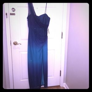Blue prom dress NWT